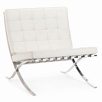 кресло barcelona 2 р белое в Нижневартовске