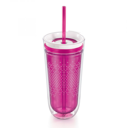 стакан с двойными стенками travel фиолетовый в Нижневартовске