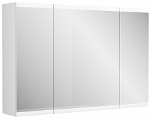 зеркальный шкаф fabia 100 veneciana белый в Нижневартовске