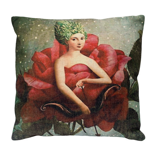 декоративная подушка «розовый амур» в Нижневартовске